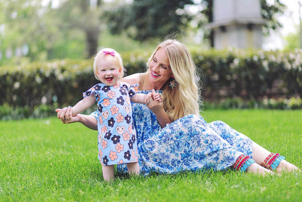 Mother and Daughter Matching Spring Outfits | Happily Hughes