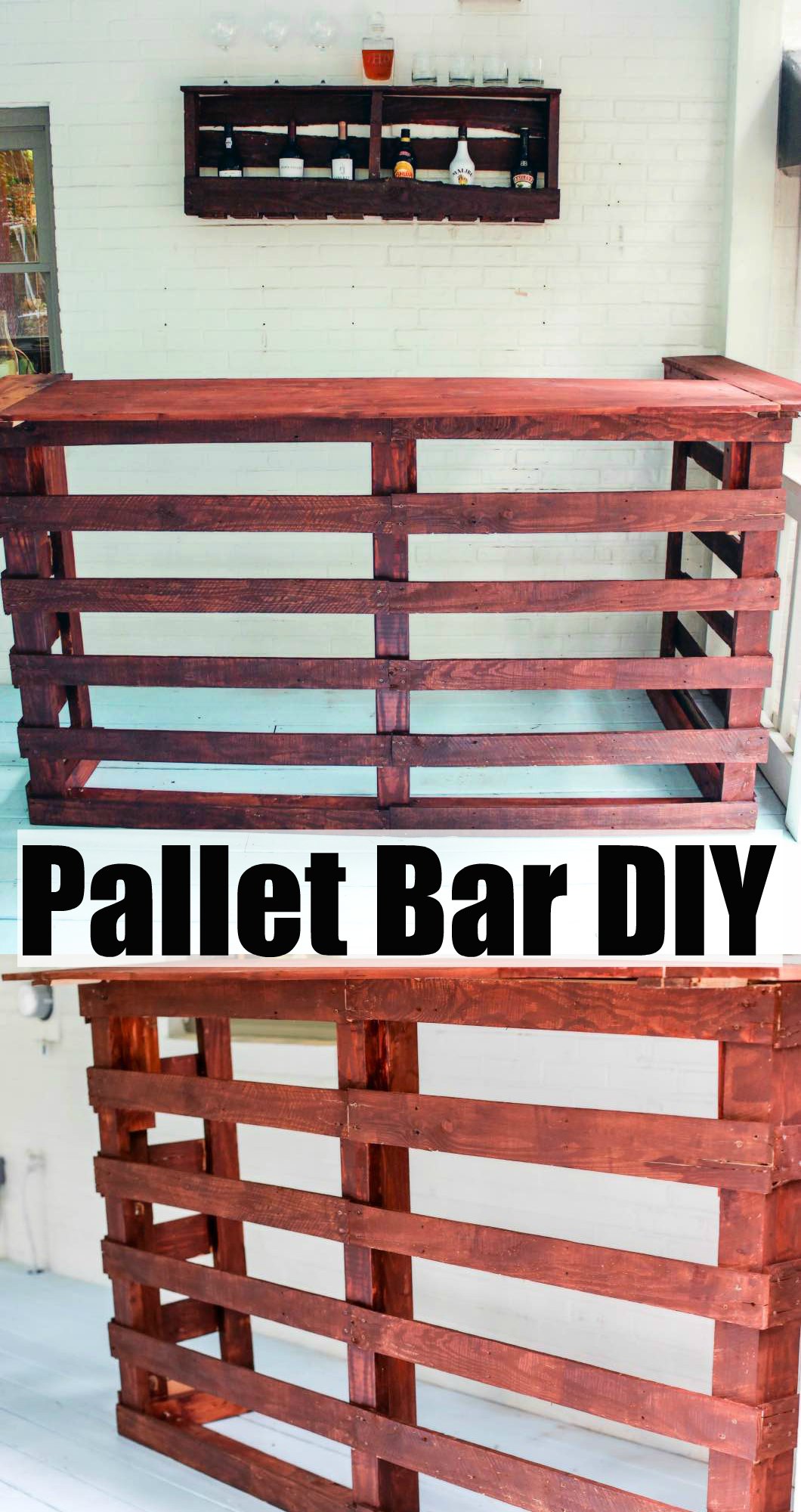 Pallet Bar DIY | Happily Hughes