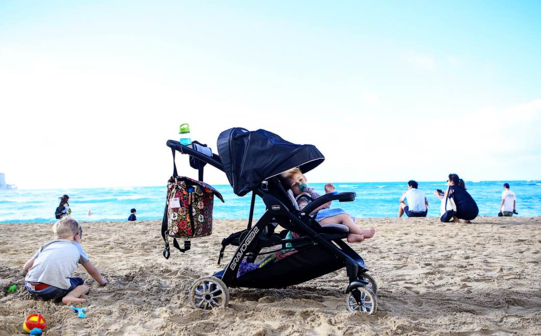 best double stroller for beach