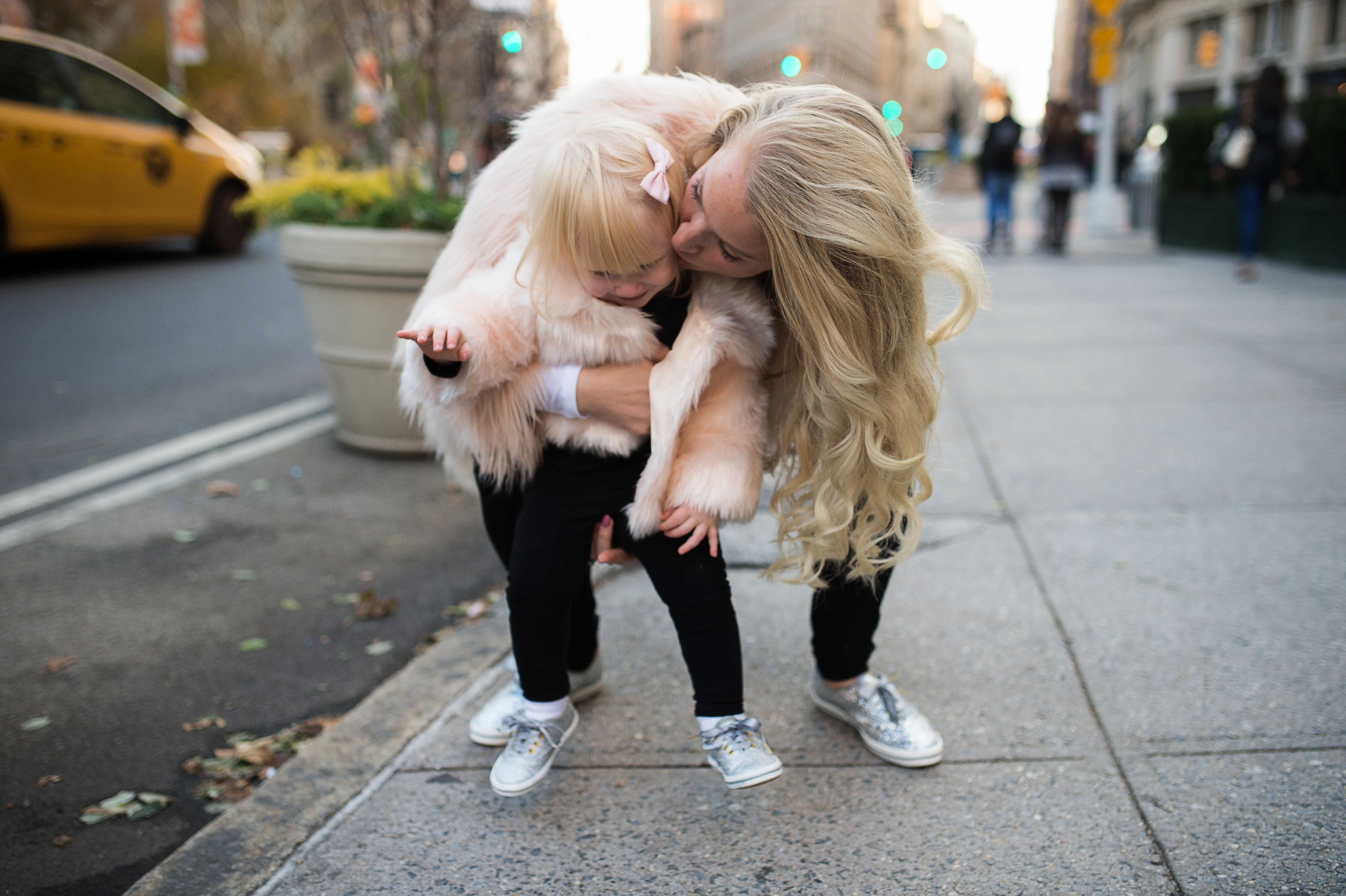 mom and daughter matching winter outfits