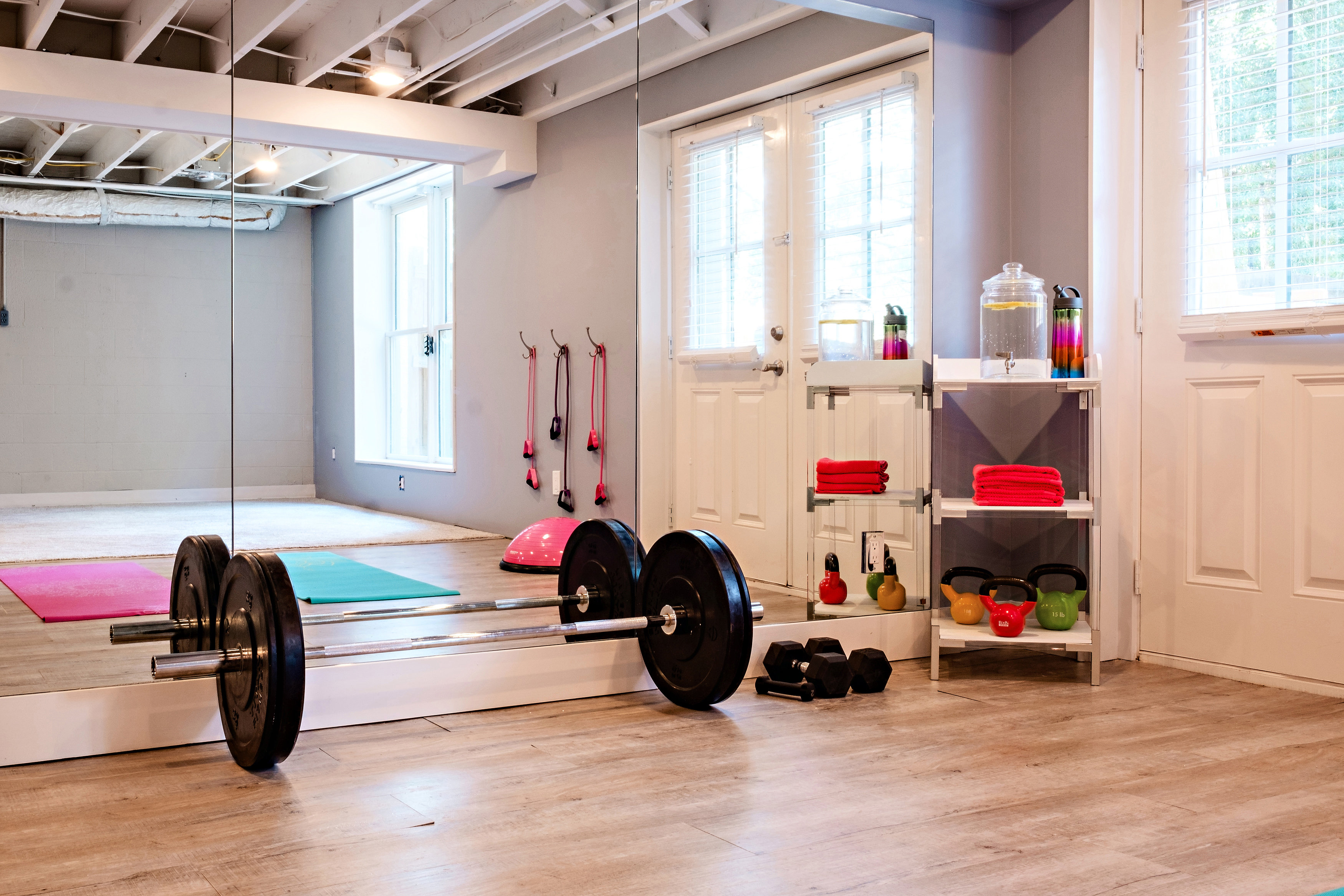 Bright Home Gym